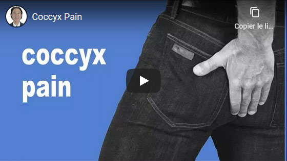 Commnent soulager la douleur au coccyx ou coccygodynie ?