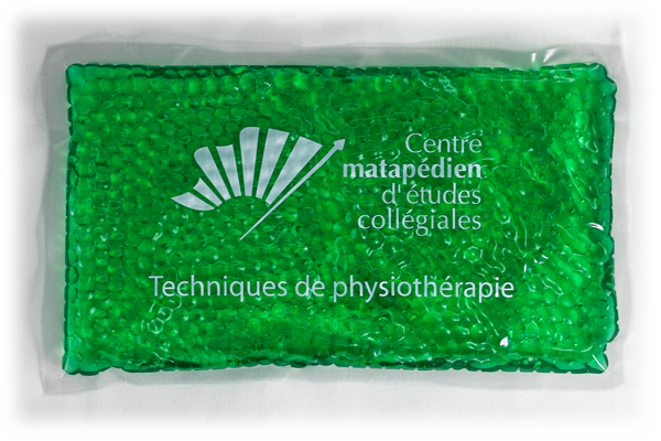 Compresse technique de physiotherapie (vert)
